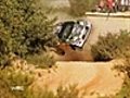 Dramatic rally crash KOs Fiesta