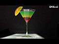 Cocktails. Rainbow