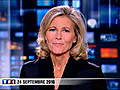 Le 20 heures du 24 septembre 2010