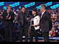 Justin Bieber Accepts Awards At CMT Music Awards