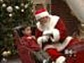 Special Santa 'Hears' Children's Wishes