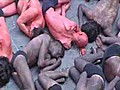 A 3 días de comenzar las fiestas de San Fermín,  antitaurinos protestan en Pamplona