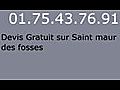 Assainissement: Saint maur des fosses - 01.75.43.76.91