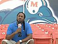 Omar Kelly from Dolphins Training Camp