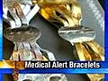 Fashion-forward medical alert bracelets