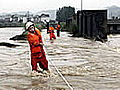 Torrenciales lluvias provocan inundaciones en China