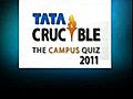 Tata Crucible - The Campus Quiz 2011 - Chandigarh finals