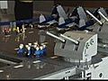 Massive Lego aircraft carrier