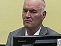 Alleged war criminal Ratko Mladic ordered out of court