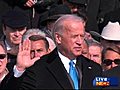 Biden sworn in as VP