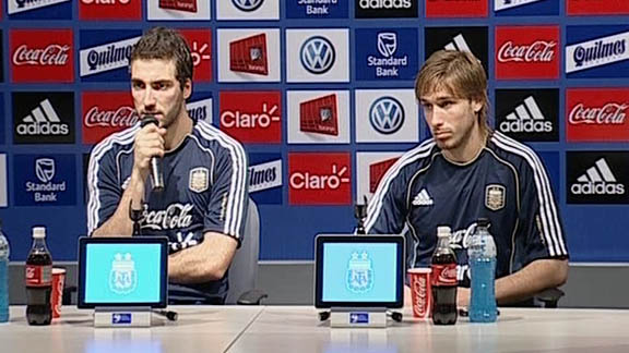 Higuaín y Biglia están con mucha fe de cara a cuartos