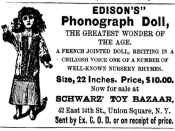 Is this Edison recording the first talking doll?