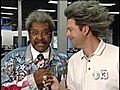 Don King Visits The Sports Show