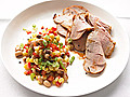 Roasted Pork with Black-Eyed-Pea Salad