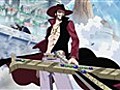 The Great Swordsman Mihawk! Luffy Comes Under the Attack of the Black Sword!