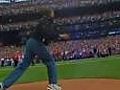 Obama’s first pitch