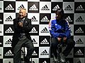 Jリーグの横浜F・マリノスの中村俊輔選手、木村和司監督とトークセッション