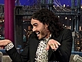 David Letterman - Russell Brand and The Marines