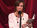 Kristen Wiig Reads Suzanne Somersâ€™ Poetry