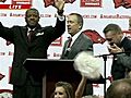 Anderson Introduced,  Calls The Hogs