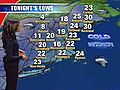 12/28/09: NECN weather forecast,  noon