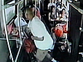 Man punches blind woman on bus