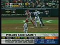 Phillies Take Game 1