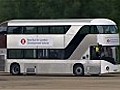Boris Johnson test drives new Routemaster London bus