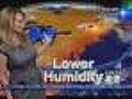 Lower Humidty Thursday,  Hot Temps