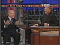 Rumsfeld talks mules on Letterman