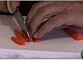 Vegetable Preparation - Julienne a Carrot