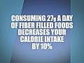 Fill Up on Fiber