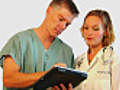 Medical Professionals use Tablet Computer