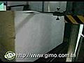 Scie horizontale pour découper la mousse (GIMO)