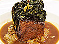 Braised Short Ribs with Sunchokes and Lacinada Kale