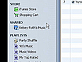 iTunes Share Music