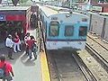 Train Spares Girl Lowered Onto Tracks