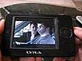 RCA Lyra X3030 PMP - Menu navigation and video function