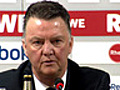 Pressekonferenz mit Louis van Gaal und Frank Schaefer