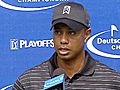 Woods talks Brady,  ACL injury
