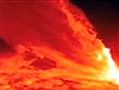 Solar flare shows dazzling eruption