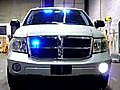 White Dodge Durango Front view