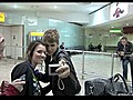 Justin Bieber Lands in London