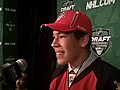 Panthers third-round draft pick,  6-1 defenseman Jonathan Racine, discusses his game