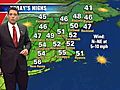 11/17/09: NECN weather forecast,  9am