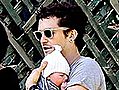 Orlando Bloom Shows Off Son Flynn