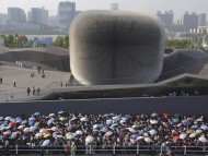 Massenandrang bei Expo in Shanghai