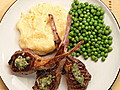 Grilled Lamb Chops with Mint Gremolata