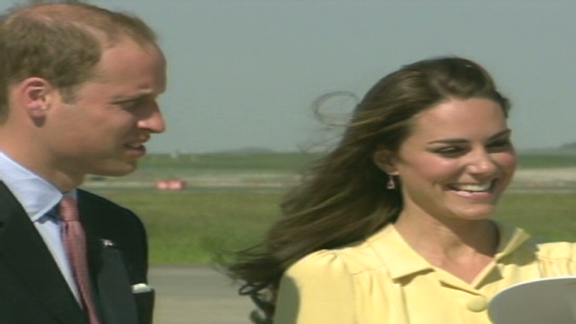 British royals arrive in Calgary