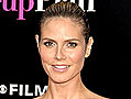 Heidi Klum Shoots Her New Shoes